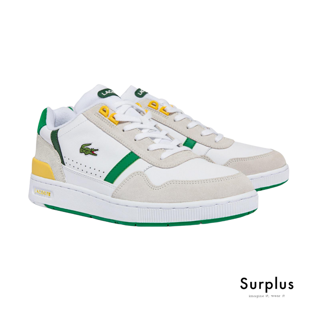 Lacoste T-Clip White/Green/Yellow