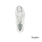 New Balance 530 White & Metallic Silver